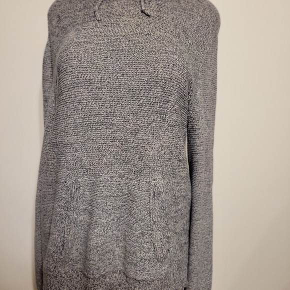 AEROPOSTALE GREY Sweater Pockets Medium Soft Oversized Cozy Winter - Picture 2 of 5